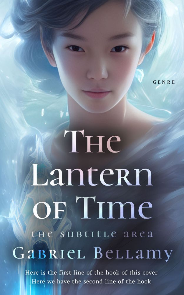 Front view of River Bed #25867 - Premade Fantasy Book Cover | BookCoverZone