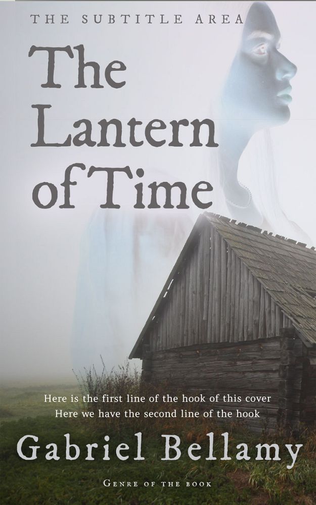 Front view of Iron #25882 - Premade Horror Book Cover | BookCoverZone