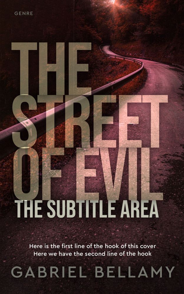 Front view of Gondola #25899 - Premade Mystery & Thriller & Suspense Book Cover | BookCoverZone