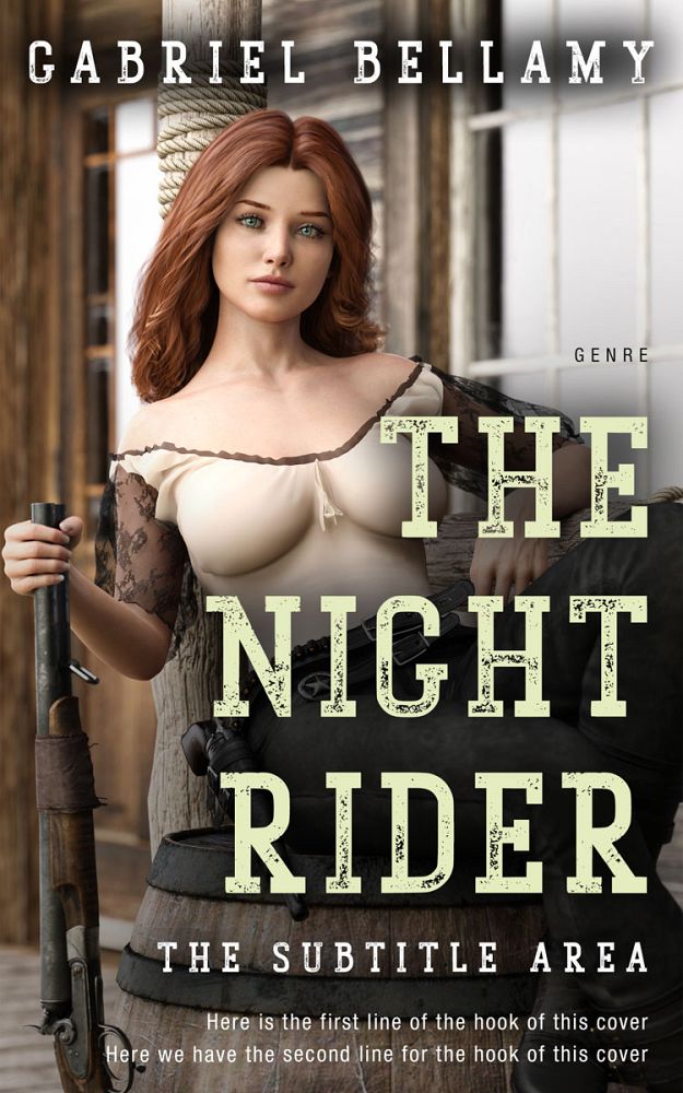 Front view of Taupe #25999 - Premade Action & Adventure Book Cover | BookCoverZone