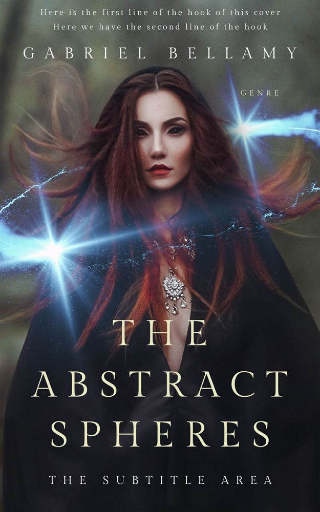 Front view of Ship Gray #26109 - Premade Fantasy Book Cover | BookCoverZone