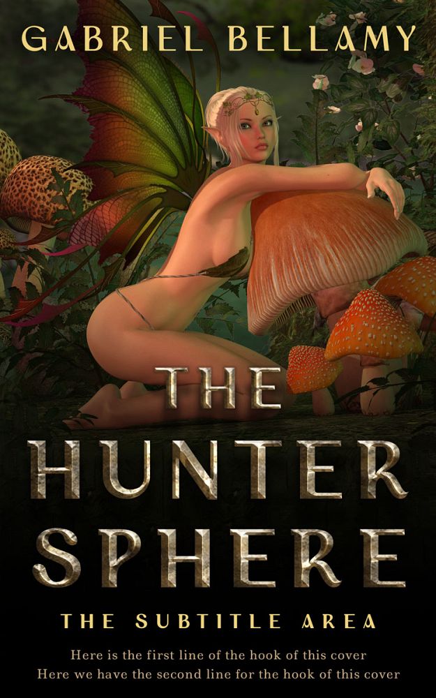 Front view of Eternity #26198 - Premade Fantasy Book Cover | BookCoverZone