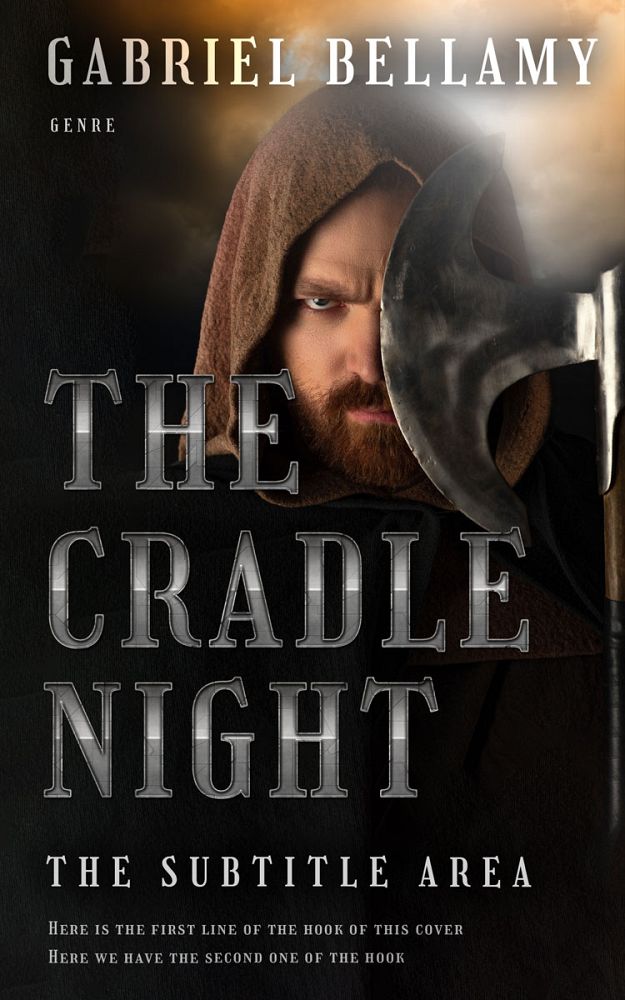 Front view of Quicksand #26319 - Premade Historical Book Cover | BookCoverZone