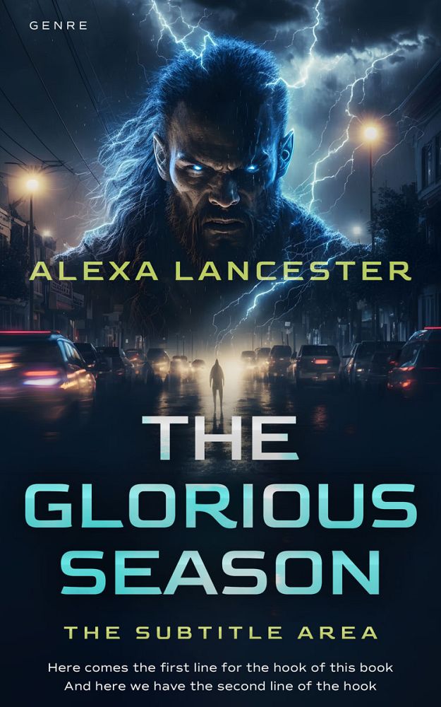 Front view of Big Stone #26581 - Premade Horror Book Cover | BookCoverZone