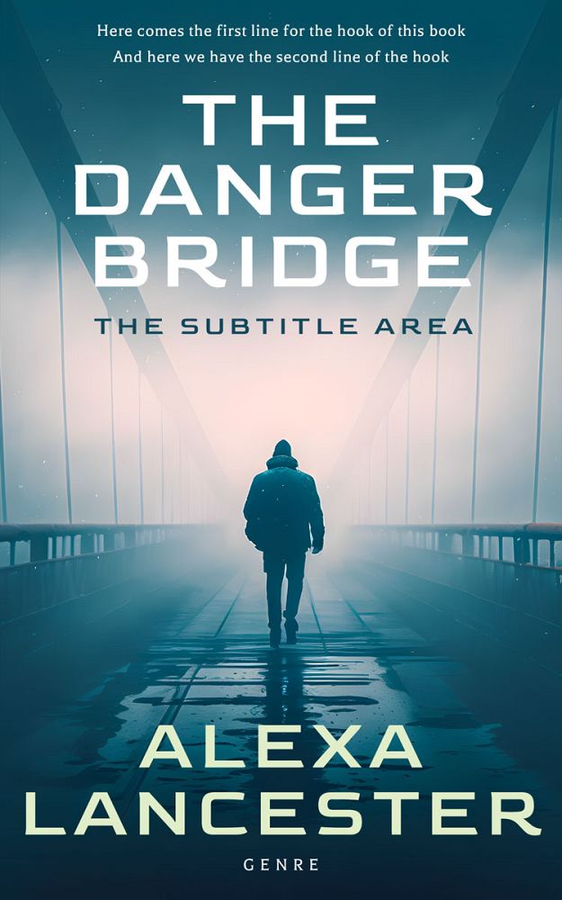 Front view of Timberwolf #26616 - Premade Mystery & Thriller & Suspense Book Cover | BookCoverZone