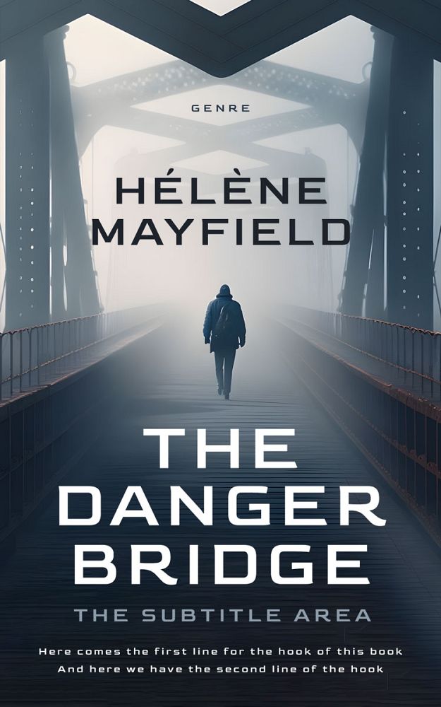 Front view of Oxford Blue #26618 - Premade Mystery & Thriller & Suspense Book Cover | BookCoverZone