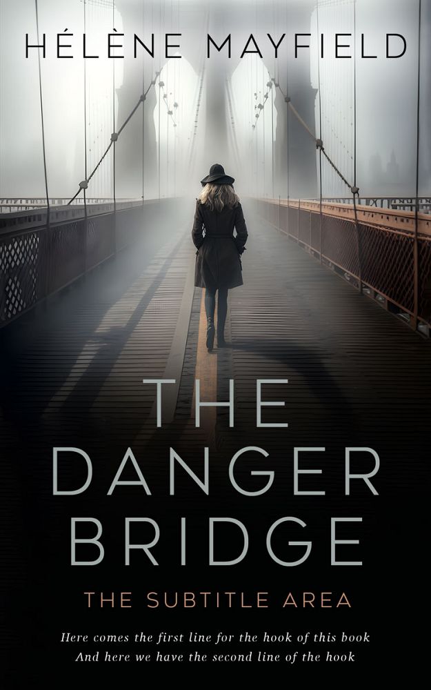 Front view of Cod Gray #26623 - Premade Mystery & Thriller & Suspense Book Cover | BookCoverZone