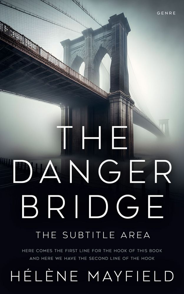 Front view of Shark #26626 - Premade Mystery & Thriller & Suspense Book Cover | BookCoverZone