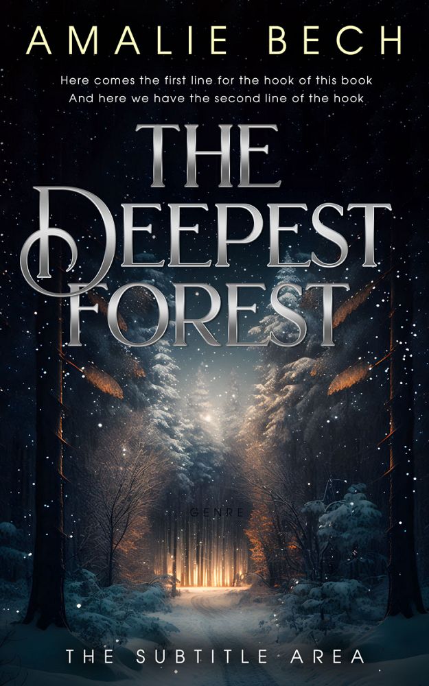 Front view of Bunker #26686 - Premade Fantasy Book Cover | BookCoverZone