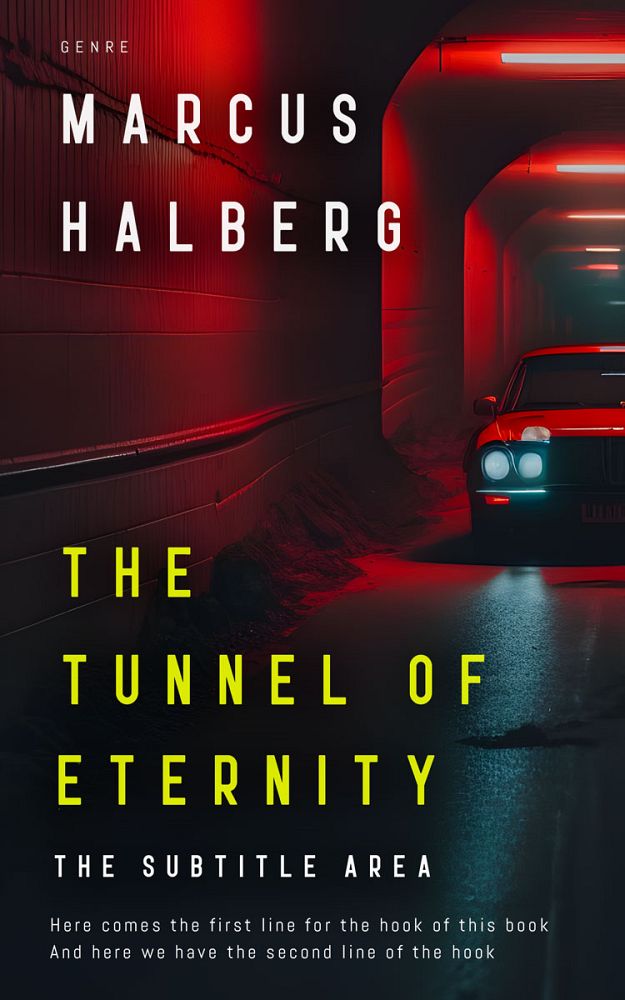 Front view of Thunder #26835 - Premade Mystery & Thriller & Suspense Book Cover | BookCoverZone