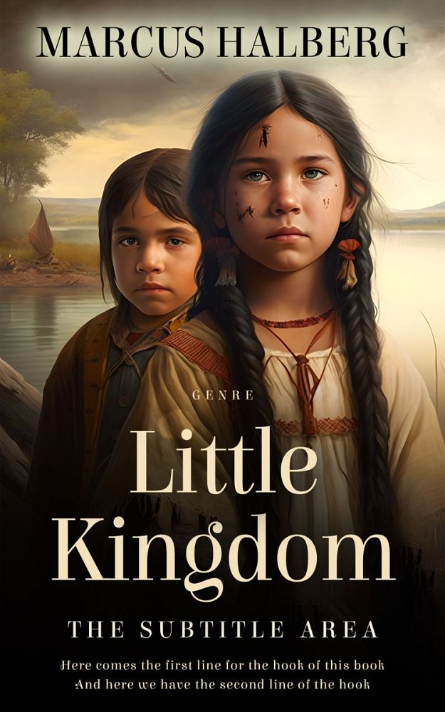 Front view of Sapling #26938 - Premade Historical Book Cover | BookCoverZone