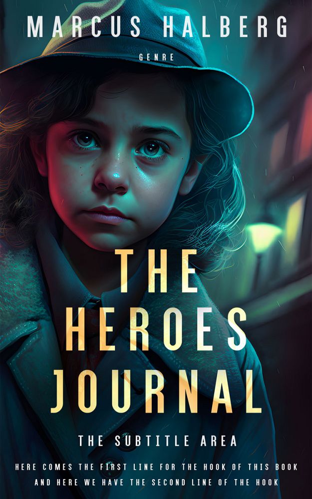 Front view of Mirage #26950 - Premade Teen & Young Adult Book Cover | BookCoverZone