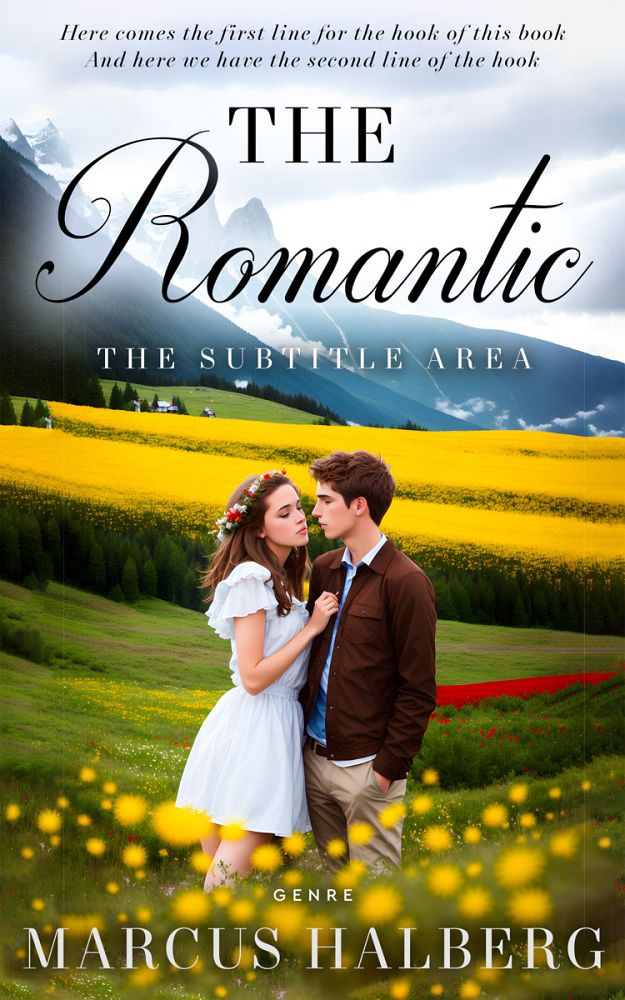 Front view of Mischka #26969 - Premade Romance Book Cover | BookCoverZone