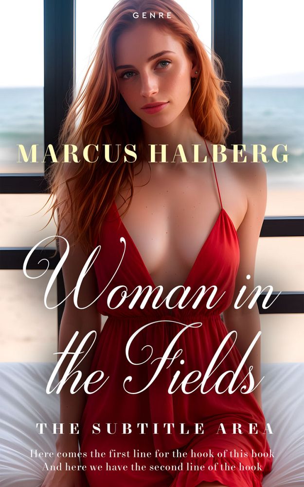 Front view of Spice #26990 - Premade Romance Book Cover | BookCoverZone