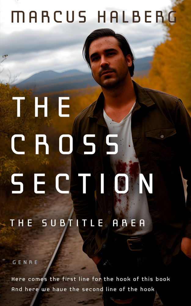 Front view of Eternity #27005 - Premade Mystery & Thriller & Suspense Book Cover | BookCoverZone