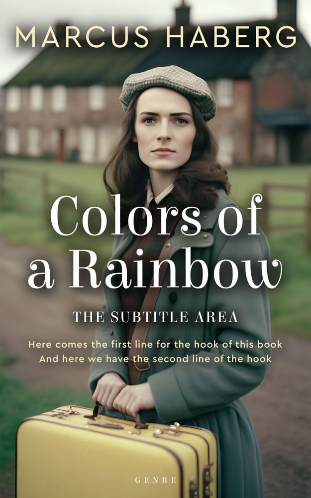 Front view of Cabbage Pont #27104 - Premade Historical Book Cover | BookCoverZone