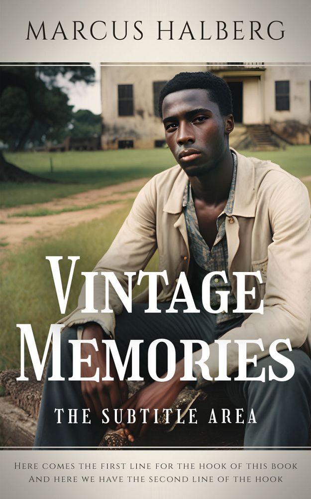 Front view of Bison Hide #27135 - Premade Historical Book Cover | BookCoverZone