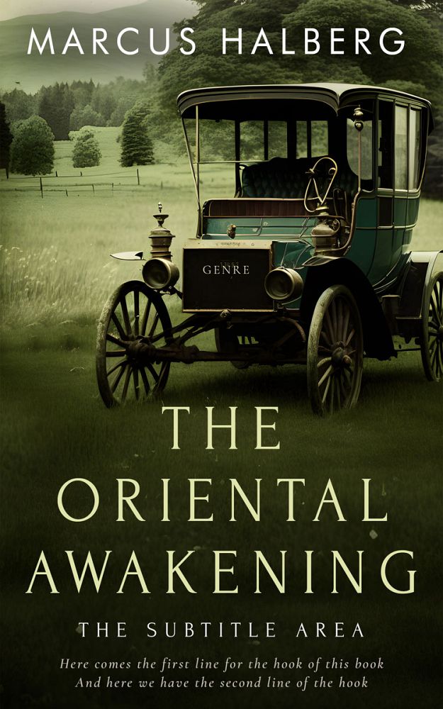 Front view of Eternity #27146 - Premade Historical Book Cover | BookCoverZone