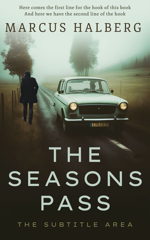 Front view of Tasman #27152 - Premade Mystery & Thriller & Suspense Book Cover | BookCoverZone