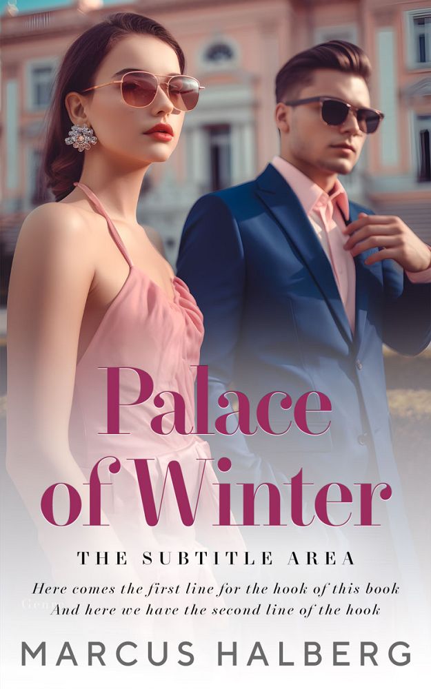 Front view of Del Rio #27210 - Premade Romance Book Cover | BookCoverZone