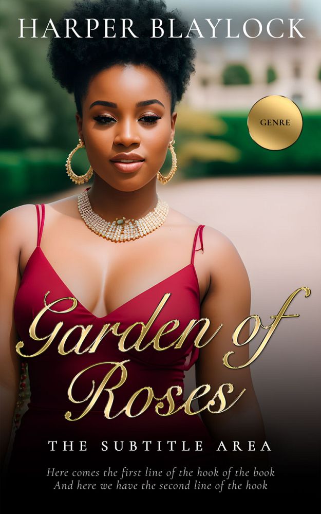 Front view of Cameo #27242 - Premade Romance Book Cover | BookCoverZone