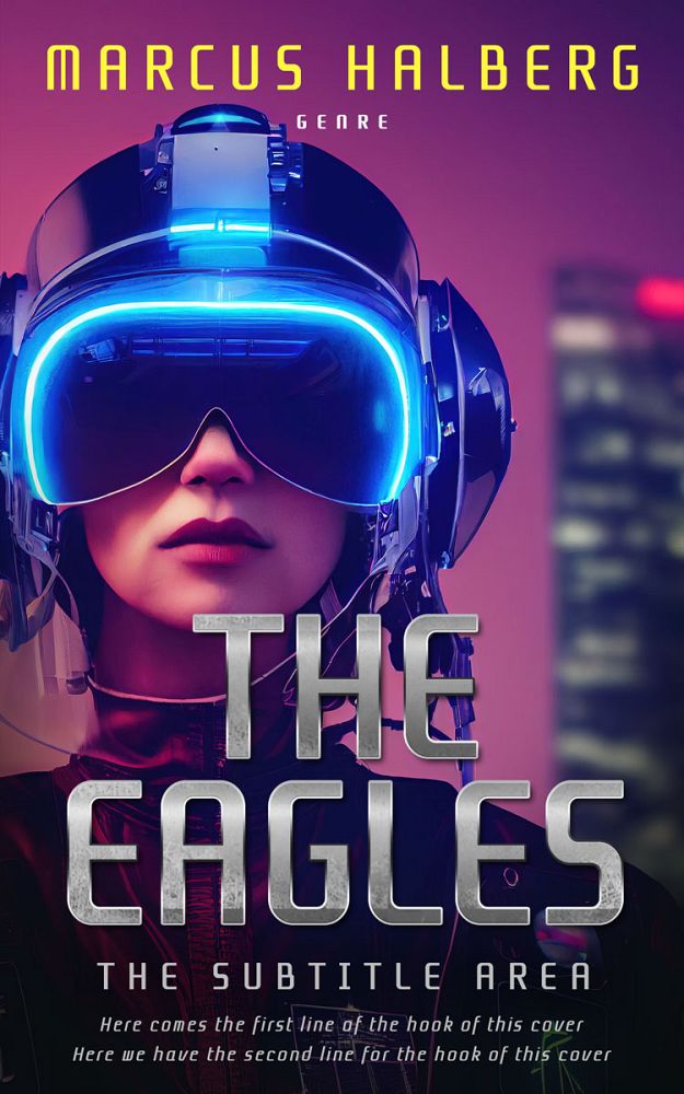 Front view of Jacarta #27331 - Premade Science Fiction Book Cover | BookCoverZone