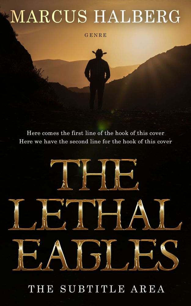 Front view of Muddy Waters #27345 - Premade Action & Adventure Book Cover | BookCoverZone