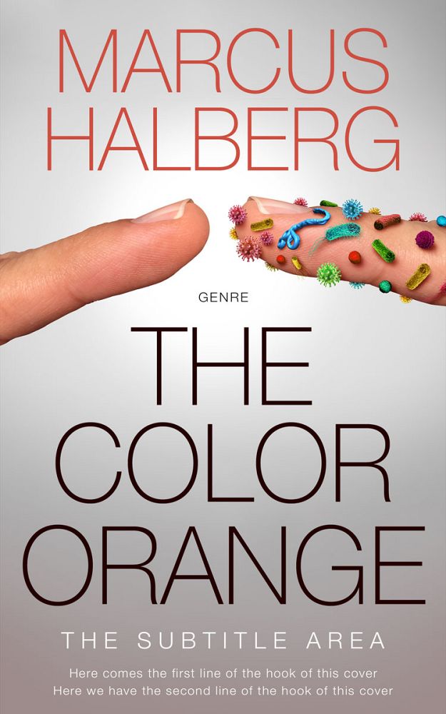 Front view of Silver Rust #27377 - Premade Medical Book Cover | BookCoverZone