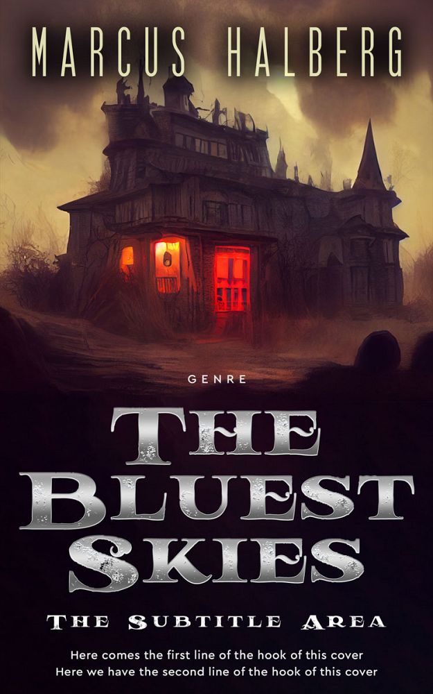Front view of Gondola #27404 - Premade Horror Book Cover | BookCoverZone