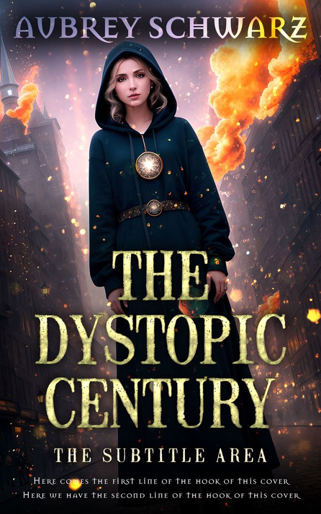 Front view of Brandy #27470 - Premade Science Fiction Book Cover | BookCoverZone
