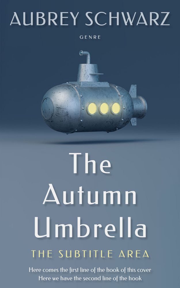 Front view of Slate Gray #27655 - Premade Science Fiction Book Cover | BookCoverZone