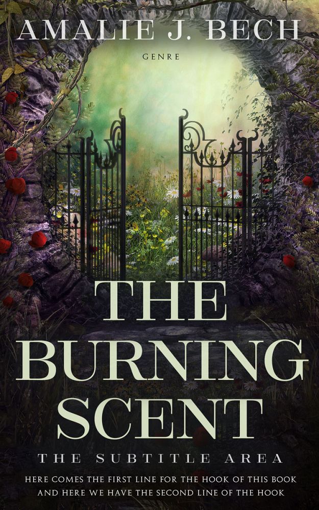 Front view of Mine Shaft #27842 - Premade Fantasy Book Cover | BookCoverZone