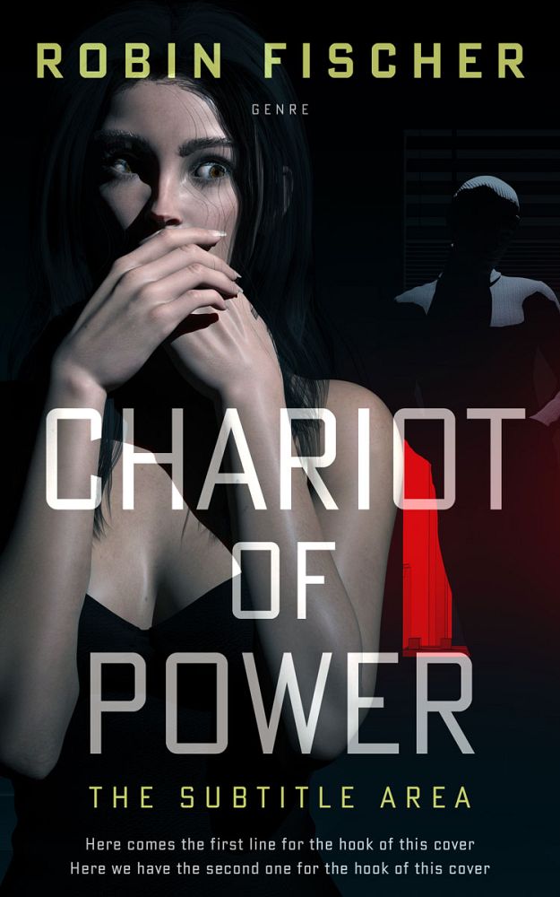 Front view of Del Rio #27993 - Premade Mystery & Thriller & Suspense Book Cover | BookCoverZone