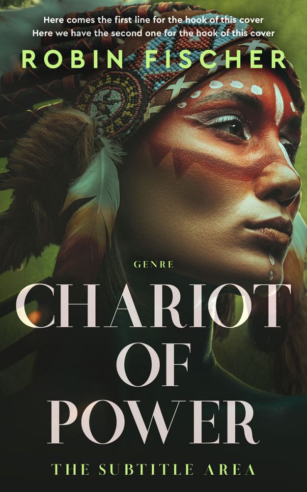 Front view of Rangitoto #28009 - Premade Fantasy Book Cover | BookCoverZone