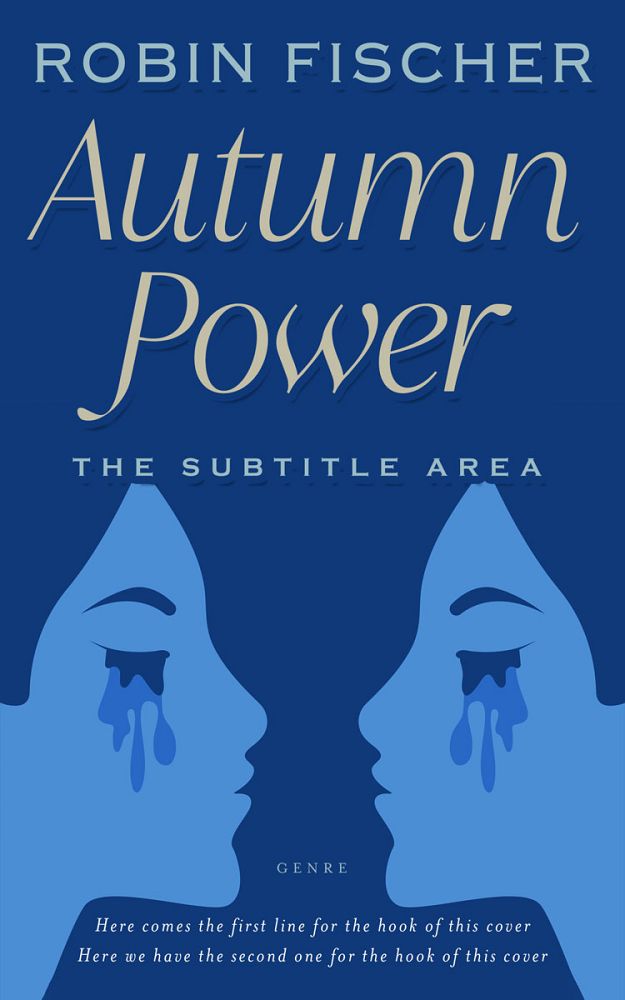 Front view of Chathams Blue #28022 - Premade Health & Mind & Body Book Cover | BookCoverZone