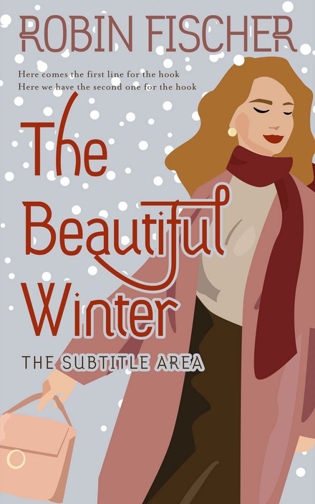 Front view of Pale Slate #28045 - Premade Chick Lit Book Cover | BookCoverZone