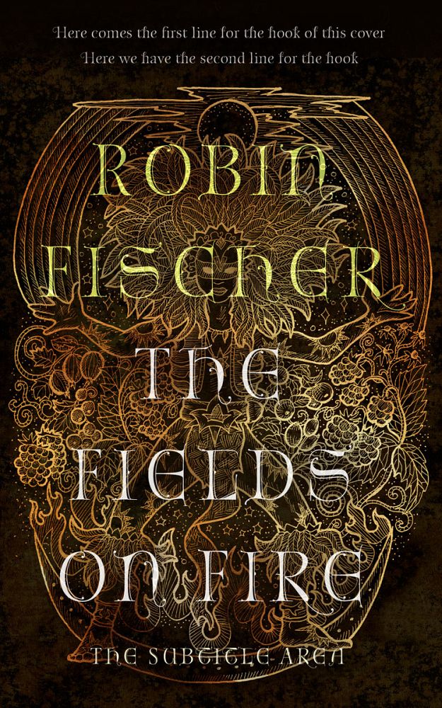 Front view of Crowshead #28240 - Premade Fantasy Book Cover | BookCoverZone