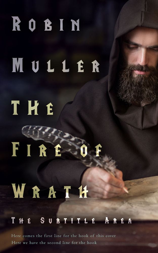 Front view of Cocoa Brown #28282 - Premade Religion & Spirituality Book Cover | BookCoverZone