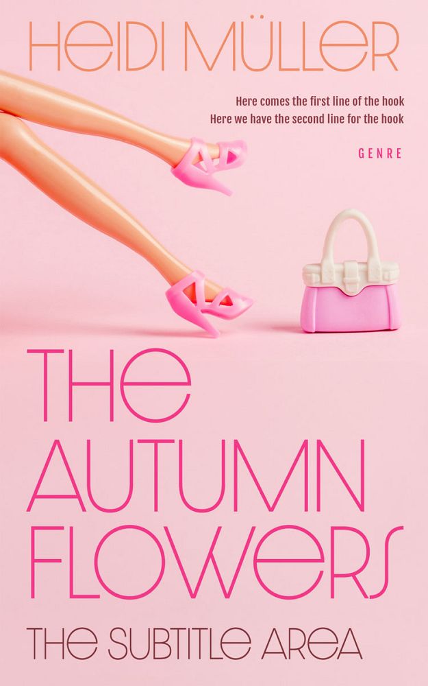 Front view of Azalea #28381 - Premade Chick Lit Book Cover | BookCoverZone