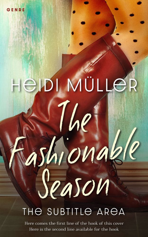 Front view of Thistle Green #28400 - Premade Chick Lit Book Cover | BookCoverZone