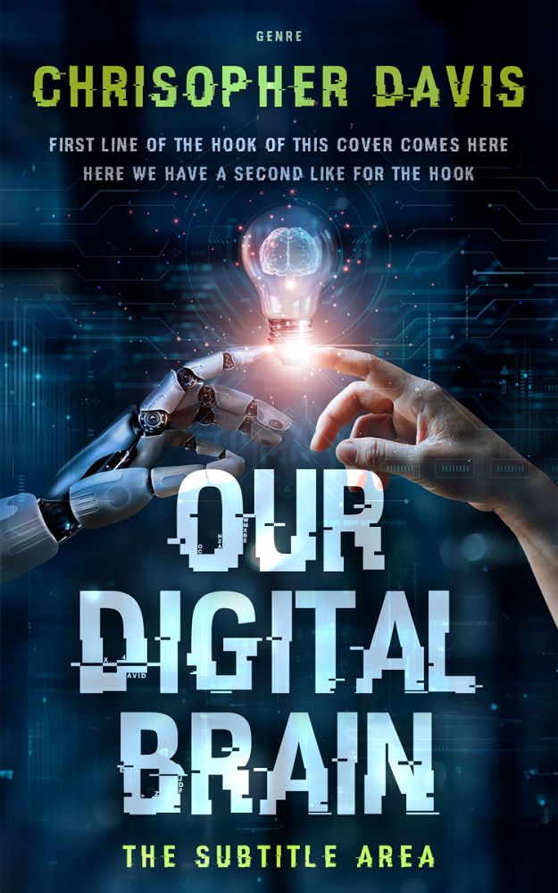 Front view of Opal #28519 - Premade Science Fiction Book Cover | BookCoverZone