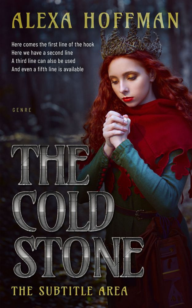 Front view of Cocoa Brown #28586 - Premade Historical Book Cover | BookCoverZone