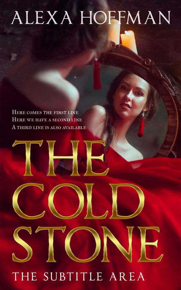 Front view of Cedar #28636 - Premade Royal Romance Book Cover | BookCoverZone