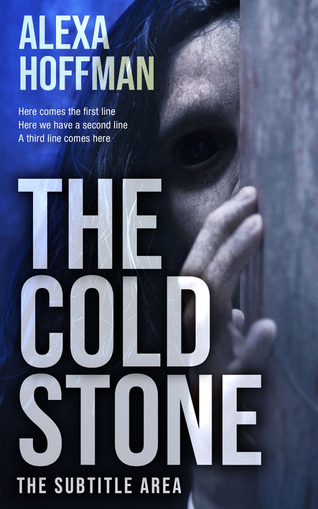 Front view of Heather #28652 - Premade Horror Book Cover | BookCoverZone