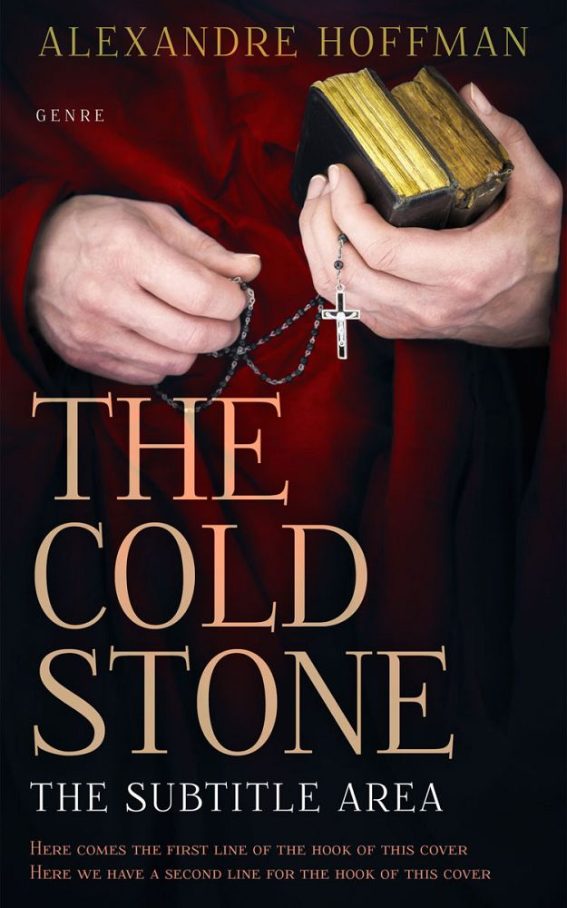 Front view of Tan #28675 - Premade Religion & Spirituality Book Cover | BookCoverZone