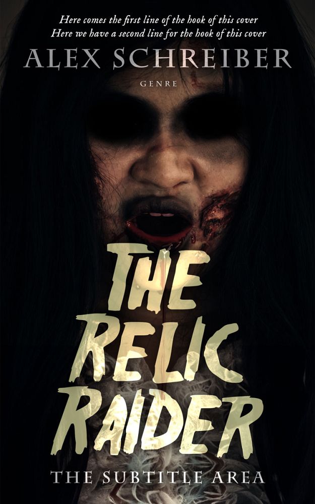 Front view of Indian Khaki #28813 - Premade Horror Book Cover | BookCoverZone