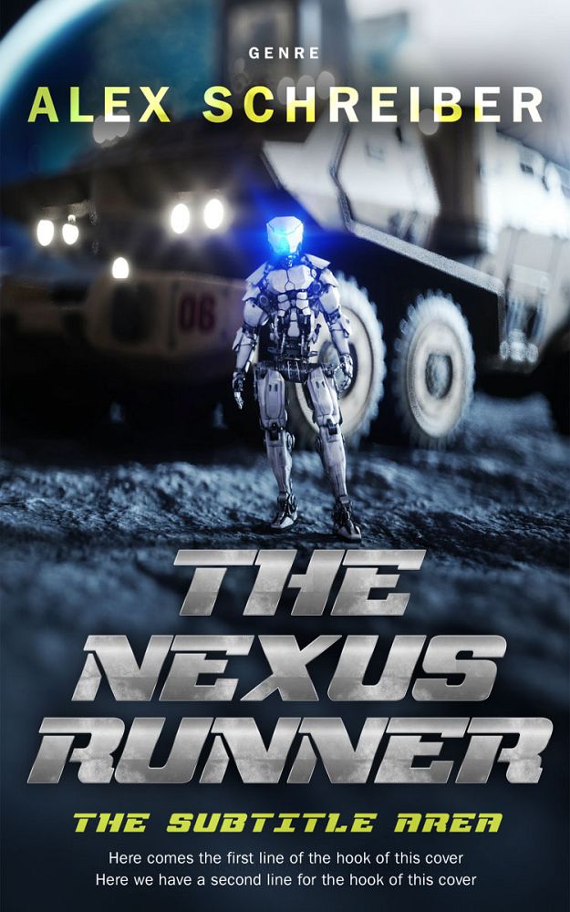 Front view of Pumice #28859 - Premade Apocalyptica Book Cover | BookCoverZone