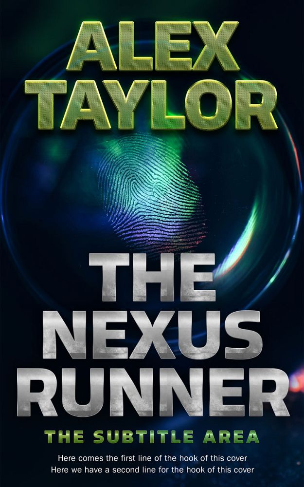 Front view of Eagle #28876 - Premade Mystery & Thriller & Suspense Book Cover | BookCoverZone