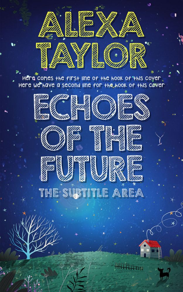 Front view of Biscay #28901 - Premade Surreal Book Cover | BookCoverZone