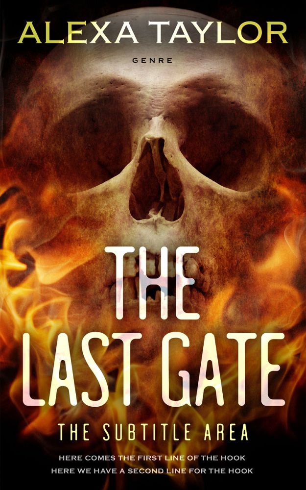 Front view of Paco #28970 - Premade Horror Book Cover | BookCoverZone